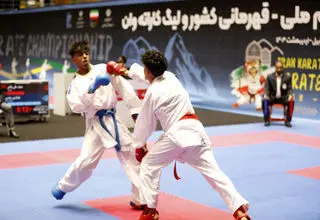 نفرات برتر مسابقات کاراته وان انتخابی تیم ملی مشخص شدند