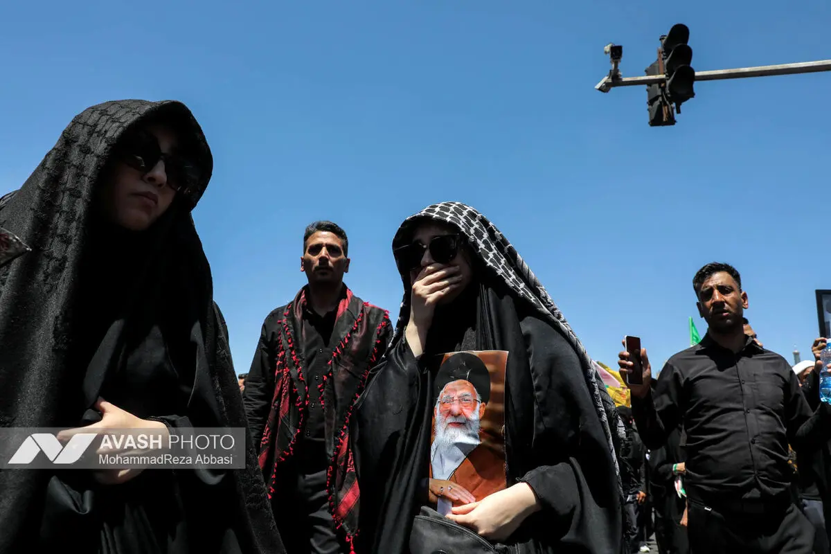 مراسم تشییع پیکر مطهر رهبر شهید انقلاب - مشهد