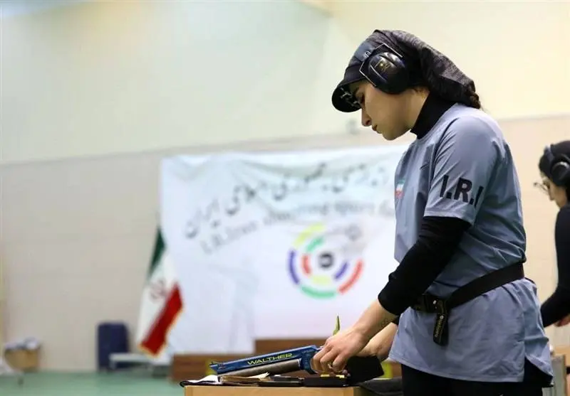 پایان کار نمایندگان ایران در تفنگ ۱۰ متر مردان و تپانچه ۲۵ متر
