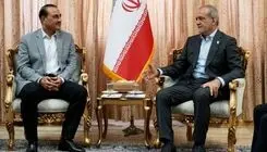 پزشکیان با عاصم منیر گفتگو کرد