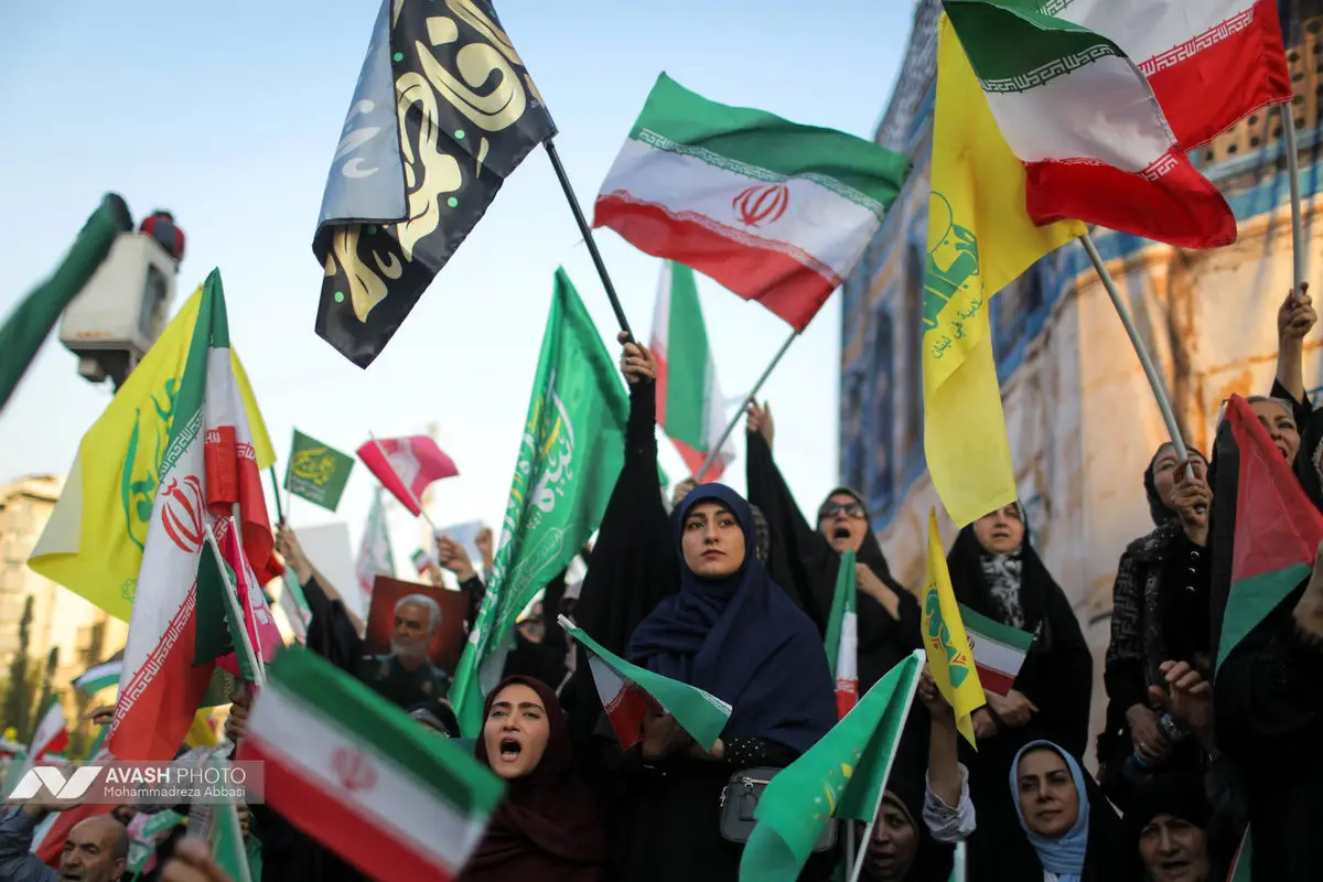 راهپیمایی کیلومتری غدیر در تهران