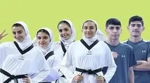کسب مدال طلا توسط دختران تکواندو ایران