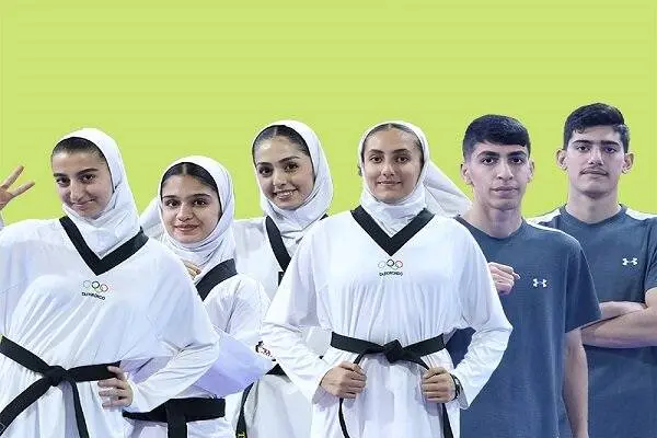 کسب مدال طلا توسط دختران تکواندو ایران