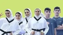 کسب مدال طلا توسط دختران تکواندو ایران