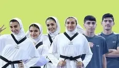 کسب مدال طلا توسط دختران تکواندو ایران