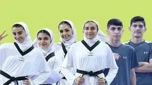 کسب مدال طلا توسط دختران تکواندو ایران