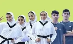 کسب مدال طلا توسط دختران تکواندو ایران