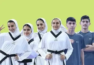 کسب مدال طلا توسط دختران تکواندو ایران