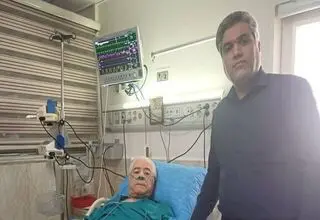مدیرعامل صندوق حمایت از قهرمانان از پیشکسوت والیبال عیادت کرد