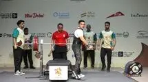 پاراوزنه بردار ایران در دسته ٨٠ کیلوگرم نایب قهرمان شد
