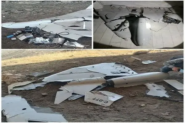 پهپاد اسرائیلی در لرستان نابود شد