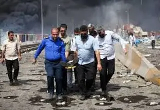 بندر؛ یک روز پس از فاجعه