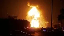 حمله پهپادی مقاومت عراق به بالگرد آمریکایی در بغداد