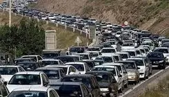 ترافیک سنگین در محورهای شمالی کشور