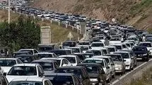 ترافیک سنگین در محورهای شمالی کشور