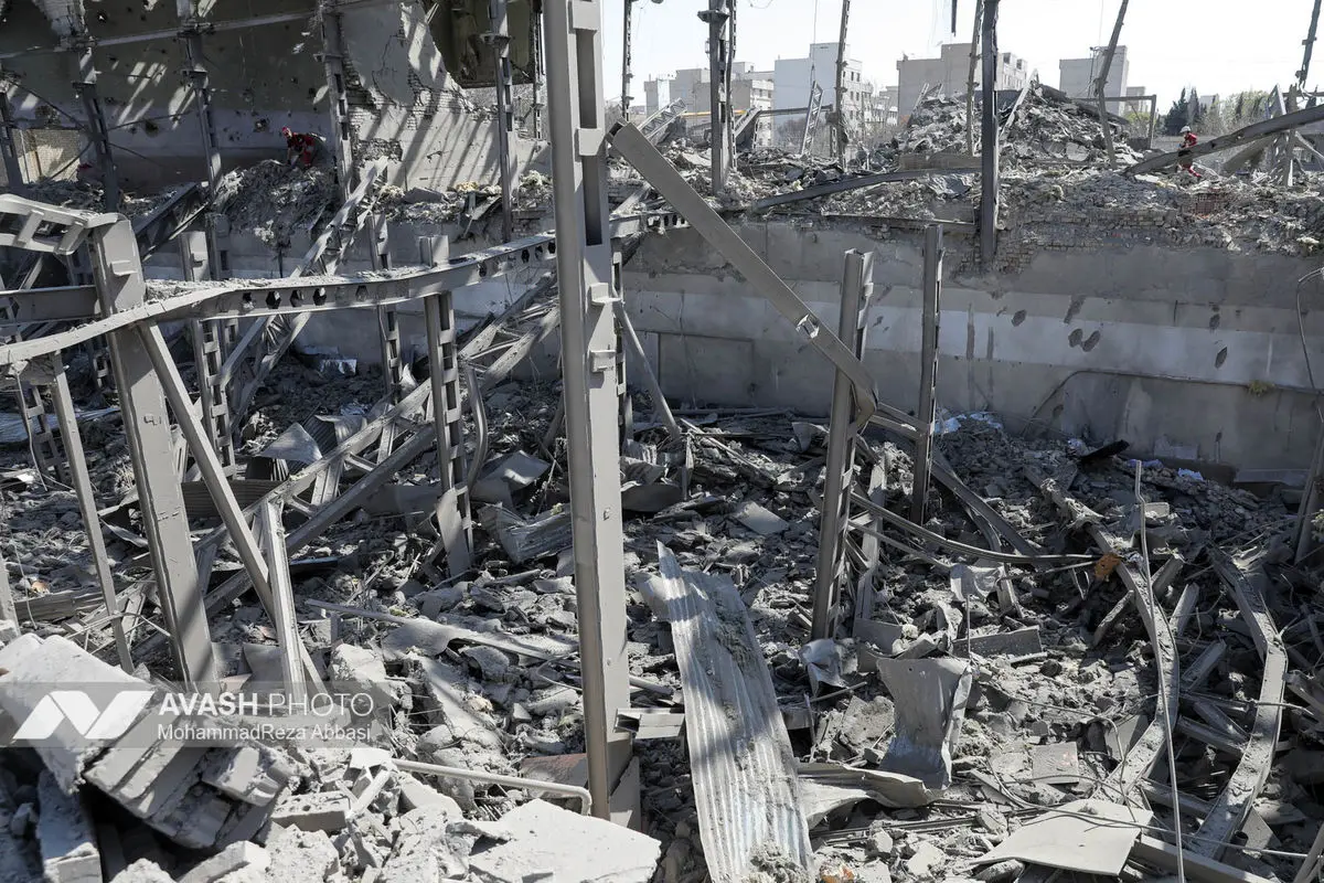 خسارات ناشی از تجاوز هوایی آمریکا و رژیم صهیونیستی به ایران - تهران /  ۱۴ اسفند ۱۴۰۴