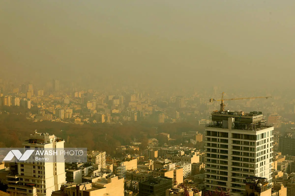 تهران امروز سومین شهر آلوده جهان بود