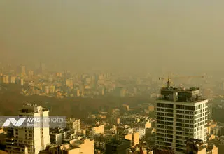 شاخص آلودگی هوای تهران امروز ۲۳ آذر ۱۴۰۴