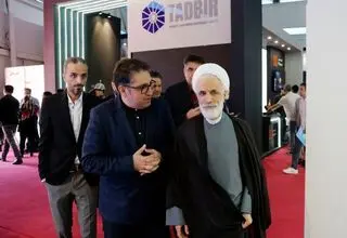 بازدید معاون حقوقی رئیس‌جمهور از نمایشگاه «ایران اکسپو ۲۰۲۵» 