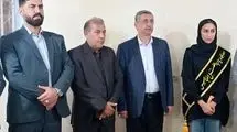 اهدای مدال طلای قهرمانی آسیا به خانواده شهیده غلامی