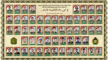 تقدیم ۵۶ شهید از سوی ارتش در مقابله با رژیم منحوس صهیونیستی
