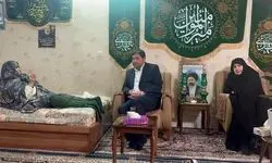 مخبر به منزل مادر مرحوم رئیسی رفت