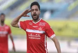 پوستر ویژه پرسپولیس برای کمال کامیابی‌نیا
