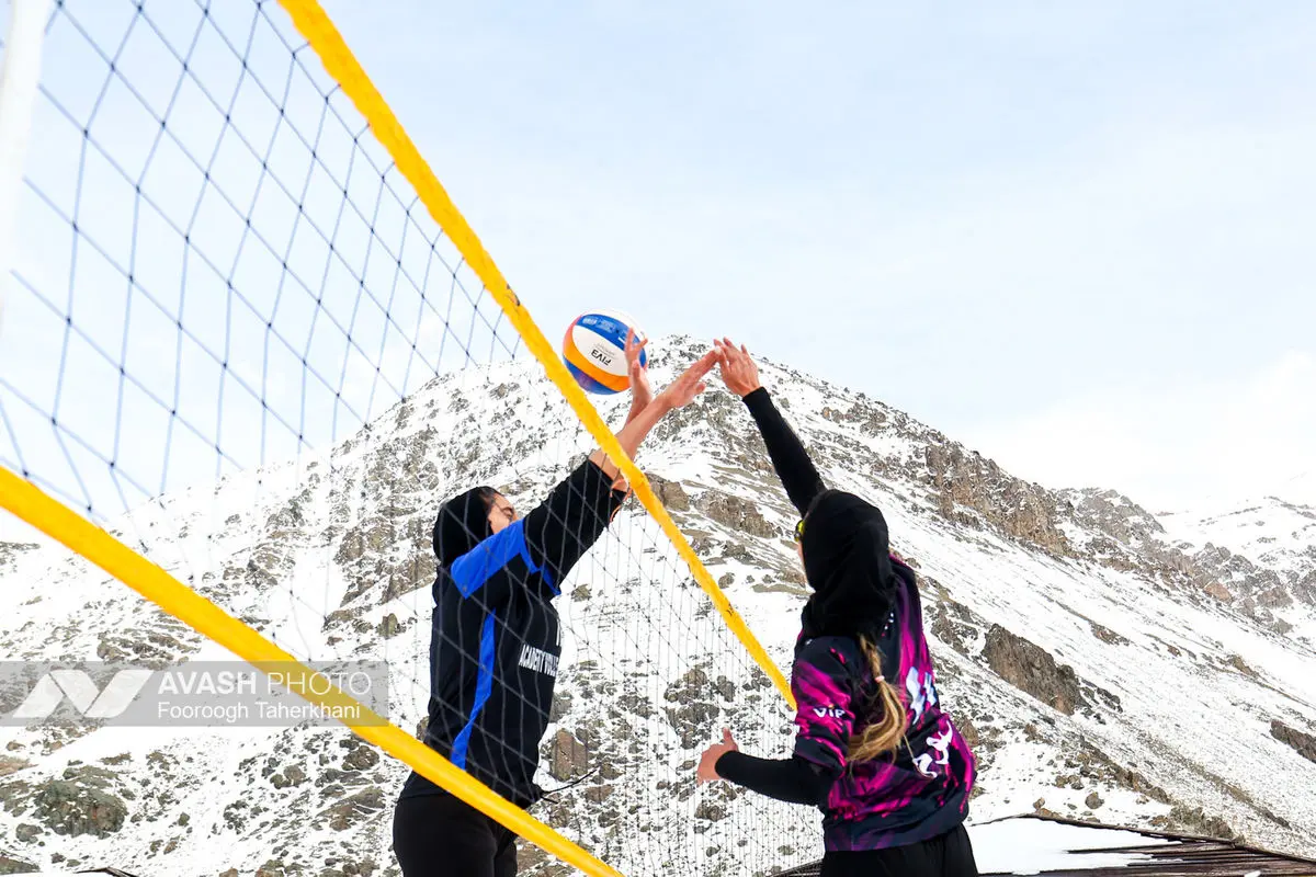 تور ملی والیبال برفی بانوان