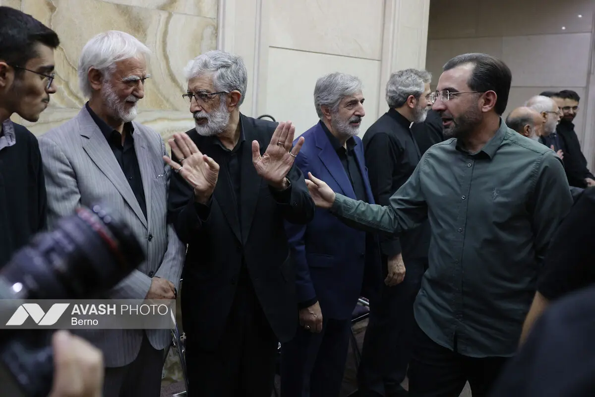 مراسم بزرگداشت شهیده حداد عادل