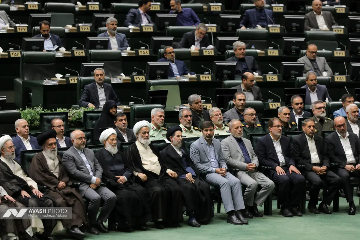 مراسم بزرگداشت شهدای خدمت در مجلس شورای اسلامی