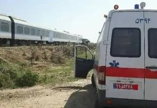  مرگ جوان ۱۸ ساله در برخورد با قطار مسافربری
