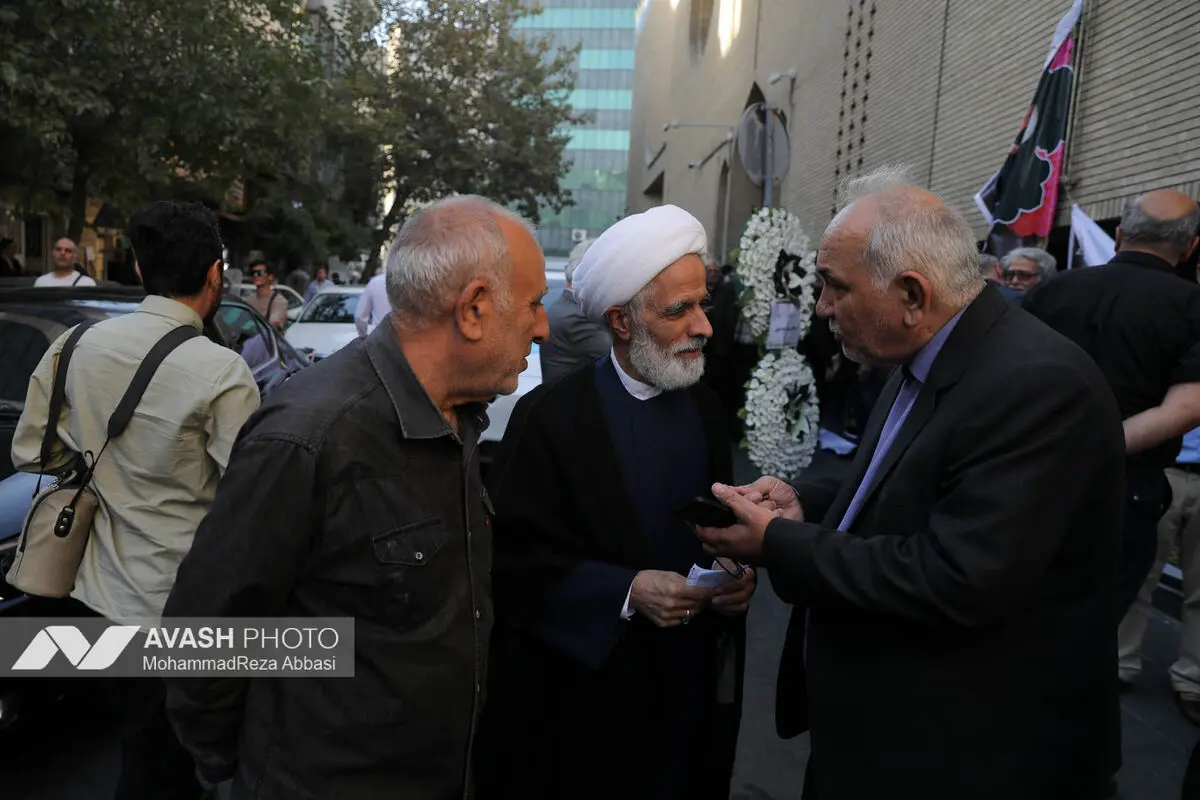 مراسم ختم «احمد ناطق نوری»
