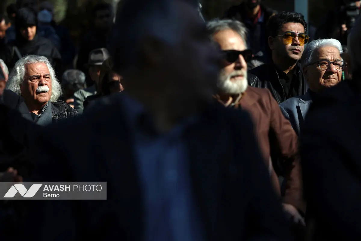 تشییع پیکر زنده‌یاد عنایت الله بخشی