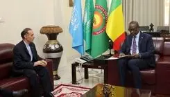 سفیر ایران با وزیر امور خارجه مالی دیدار کر‌د