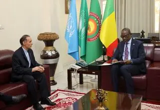 سفیر ایران با وزیر امور خارجه مالی دیدار کر‌د