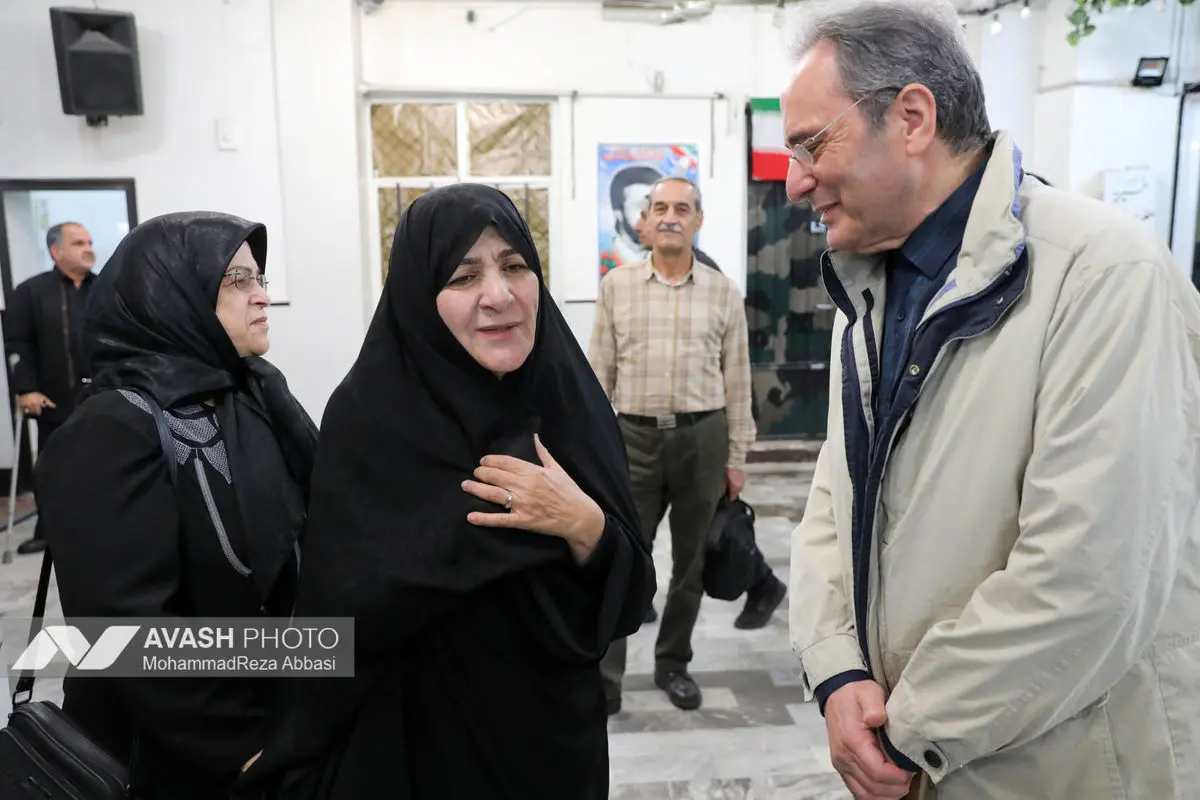 مراسم تشییع سید محمد تاج زاده