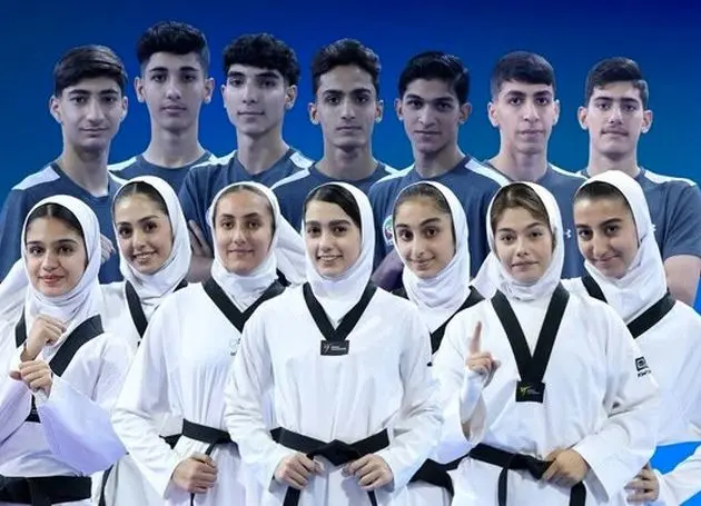 نایب قهرمانی تکواندوی نوجوانان ایران در آسیا
