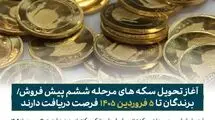 آغاز تحویل سکه‌های پیش فروش بانک مرکزی از ۳۰ بهمن‌ماه