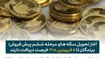 آغاز تحویل سکه‌های پیش فروش بانک مرکزی از ۳۰ بهمن‌ماه