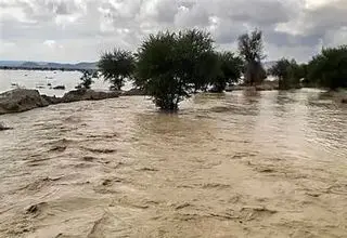 سیل گسترده در ولز پس از بارش‌های طولانی مدت + فیلم