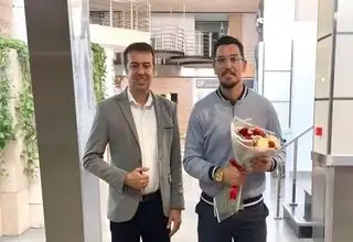 مربی برزیلی پرسپولیس وارد تهران شد