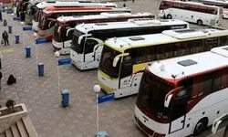 آماده‌باش ۷۹۰۰ اتوبوس در اربعین ۱۴۰۵ 