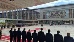 استقبال رسمی رئیس جمهور بلاروس از پزشکیان