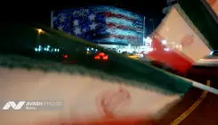 رونمایی از طرح جدید دیوارنگاره میدان انقلاب اسلامی