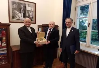 دیدار دستیار وزیر و مدیرکل شرق اروپا و مدیترانه وزارت امور خارجه با رئیس کمیسیون امور خارجه مجلس نمایندگان لهستان 