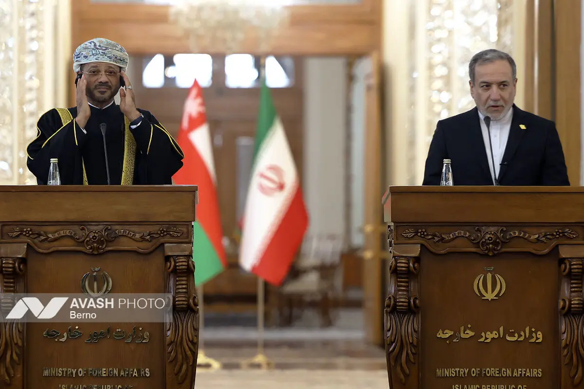 دیدار وزیر خارجه عمان با وزیر خارجه ایران
