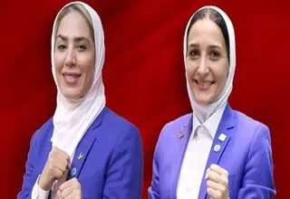 قضاوت دو بانوی ایران در مسابقات تکواندو جهان