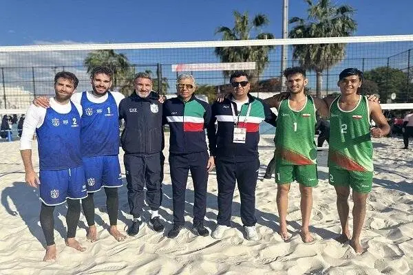 صعود تیم ملی «الف» والیبال ساحلی از مرحله مقدماتی