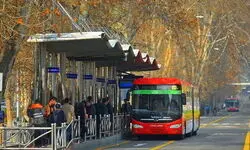 اعلام تغییر مسیر خطوط اتوبوس‌های تندروی تهران در ساعات برگزاری تجمعات شبانه
