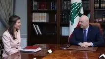 دیدار رئیس جمهور لبنان با نماینده ویژه آمریکا 